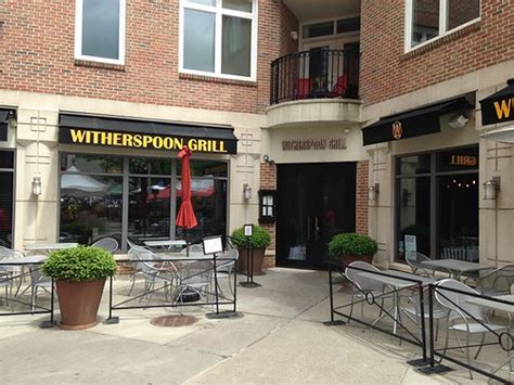 Witherspoon grill princeton nj - Witherspoon Grill: Great lunch - See 631 traveler reviews, 45 candid photos, and great deals for Princeton, NJ, at Tripadvisor. Princeton. ... 57 Witherspoon St, Princeton, NJ 08542-3225 +1 609-924-6011. Website. Improve this listing. Ranked #5 of 161 Restaurants in Princeton. 631 Reviews.